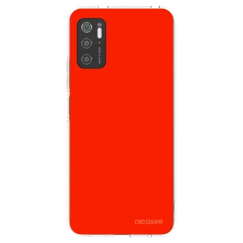 Picasee silikonski prozorni ovitek za Xiaomi Poco M3 Pro 5G - Maranello Red