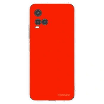 Picasee silikonski prozorni ovitek za Vivo Y33s - Maranello Red