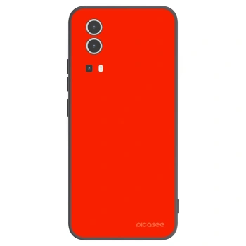 Picasee silikonski črni ovitek za Vivo Y72 5G - Maranello Red