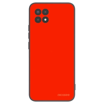 Picasee silikonski črni ovitek za Realme 8i - Maranello Red