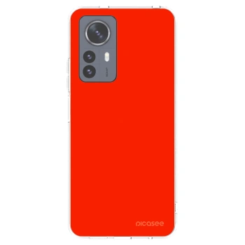 Picasee silikonski prozorni ovitek za Xiaomi 12 Pro - Maranello Red
