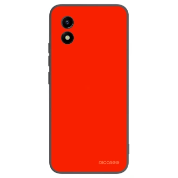 Picasee silikonski črni ovitek za Vivo Y01 - Maranello Red