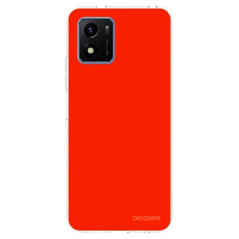 Picasee silikonski prozorni ovitek za Vivo Y01 - Maranello Red