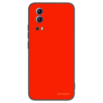 Picasee silikonski črni ovitek za Vivo Y52 5G - Maranello Red