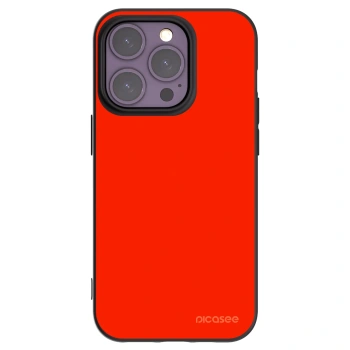 Picasee silikonski črni ovitek za Apple iPhone 14 Pro - Maranello Red