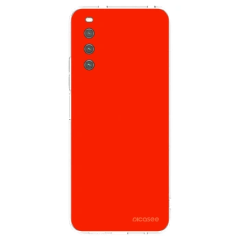 Picasee silikonski prozorni ovitek za Sony Xperia 10 IV 5G - Maranello Red