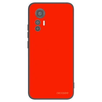 Picasee silikonski črni ovitek za Xiaomi 12 Lite - Maranello Red