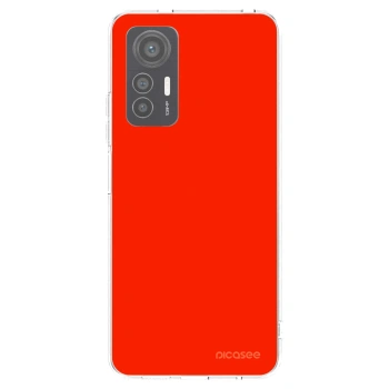 Picasee silikonski prozorni ovitek za Xiaomi 12 Lite - Maranello Red