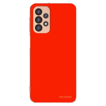 Picasee silikonski prozorni ovitek za Samsung Galaxy A23 A236B 5G - Maranello Red