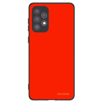 Picasee silikonski črni ovitek za Samsung Galaxy A73 5G - Maranello Red