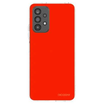 Picasee silikonski prozorni ovitek za Samsung Galaxy A73 5G - Maranello Red