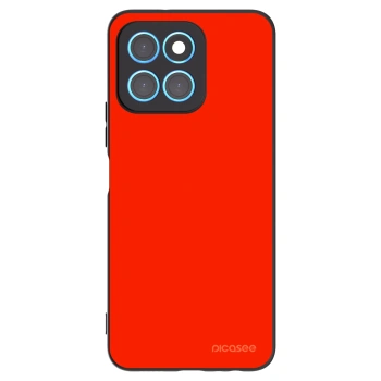 Picasee silikonski črni ovitek za Honor X6 - Maranello Red