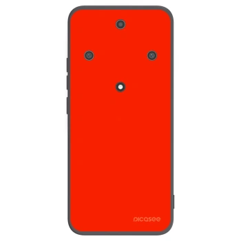 Picasee silikonski črni ovitek za Honor Magic5 Lite 5G - Maranello Red