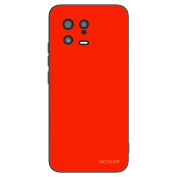 Picasee silikonski črni ovitek za Xiaomi 13 - Maranello Red