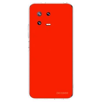 Picasee silikonski prozorni ovitek za Xiaomi 13 Pro - Maranello Red