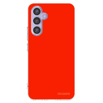 Picasee silikonski prozorni ovitek za Samsung Galaxy A54 5G A546B - Maranello Red