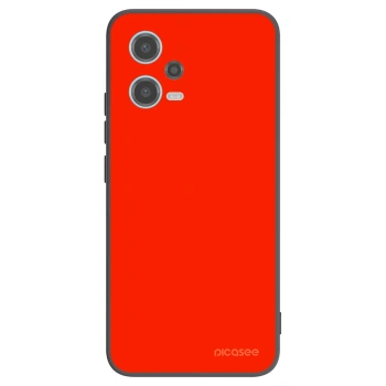 Picasee silikonski črni ovitek za Xiaomi Redmi Note 12 5G - Maranello Red