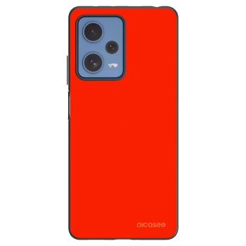Picasee silikonski črni ovitek za Xiaomi Redmi Note 12 Pro 5G - Maranello Red
