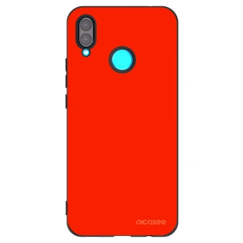 Picasee silikonski črni ovitek za Huawei Nova 3 - Maranello Red