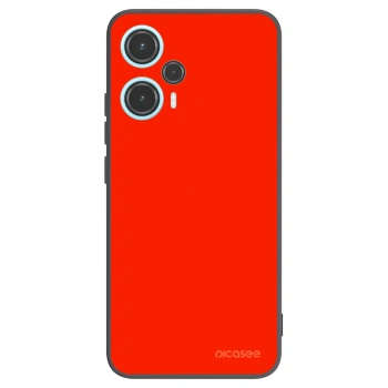 Picasee silikonski črni ovitek za Xiaomi Poco F5 - Maranello Red