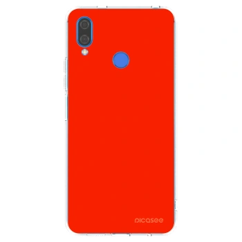 Picasee silikonski prozorni ovitek za Huawei Nova 3i - Maranello Red