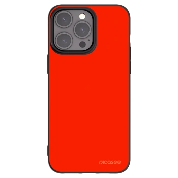 Picasee silikonski črni ovitek za Apple iPhone 15 Pro Max - Maranello Red