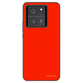 Picasee silikonski črni ovitek za Xiaomi 13T - Maranello Red