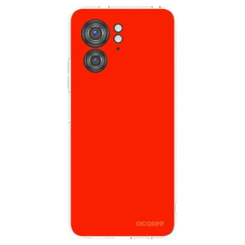 Picasee silikonski prozorni ovitek za Motorola Edge 40 - Maranello Red