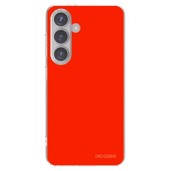 Picasee silikonski prozorni ovitek za Samsung Galaxy S24 S921B 5G - Maranello Red