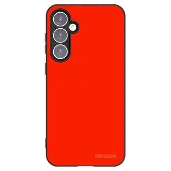 Picasee silikonski črni ovitek za Samsung Galaxy S23 FE S711B - Maranello Red
