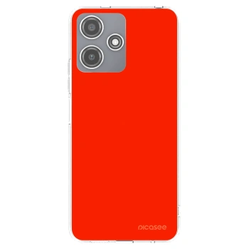 Picasee silikonski prozorni ovitek za Xiaomi Redmi 12 5G - Maranello Red