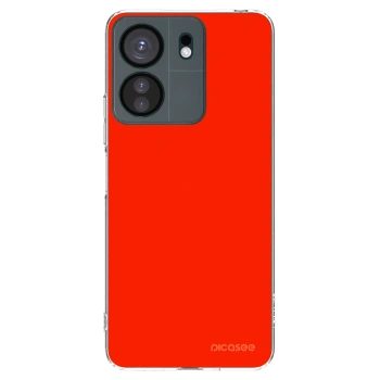 Picasee silikonski prozorni ovitek za Xiaomi Redmi 13C 4G - Maranello Red