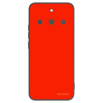 Picasee silikonski črni ovitek za Realme 11 Pro+ - Maranello Red