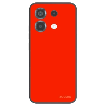 Picasee silikonski črni ovitek za Xiaomi Poco X6 - Maranello Red