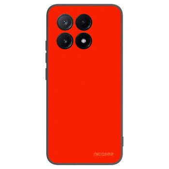 Picasee silikonski črni ovitek za Xiaomi Poco X6 Pro - Maranello Red