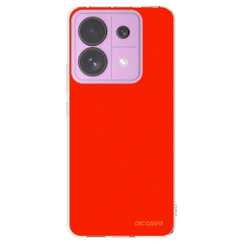 Picasee silikonski prozorni ovitek za Xiaomi Redmi Note 13 Pro 5G - Maranello Red