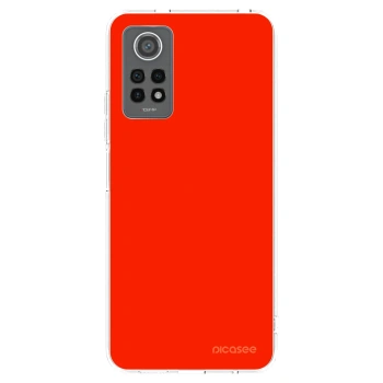 Picasee silikonski prozorni ovitek za Xiaomi Redmi Note 12 Pro 4G - Maranello Red