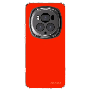 Picasee silikonski prozorni ovitek za Honor Magic6 Pro - Maranello Red