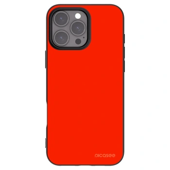 Picasee silikonski črni ovitek za Apple iPhone 16 Pro Max - Maranello Red