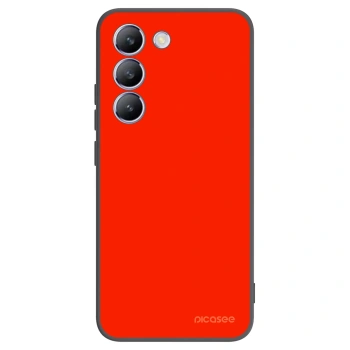 Picasee silikonski črni ovitek za Vivo V40 SE 5G - Maranello Red