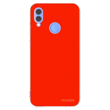Picasee silikonski prozorni ovitek za Honor 10 Lite - Maranello Red