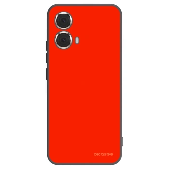 Picasee silikonski črni ovitek za Motorola Moto G85 - Maranello Red