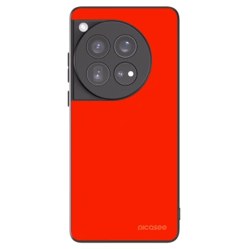 Picasee silikonski črni ovitek za OnePlus 12 5G - Maranello Red