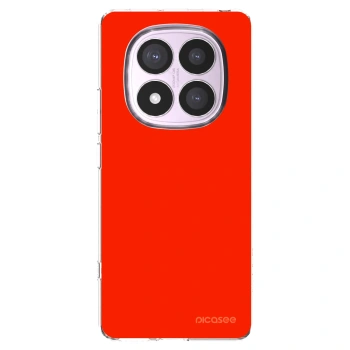 Picasee silikonski prozorni ovitek za Xiaomi Redmi Note 14 Pro 5G - Maranello Red