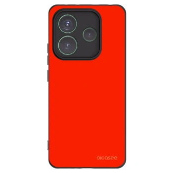Picasee silikonski črni ovitek za Xiaomi Redmi Note 14 5G - Maranello Red