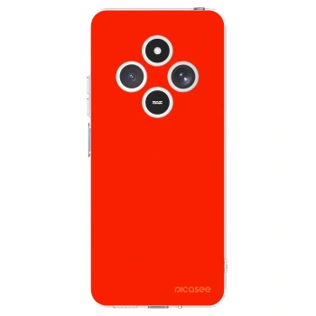 Picasee silikonski prozorni ovitek za Xiaomi Redmi 14C - Maranello Red