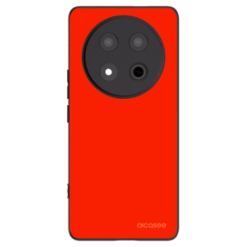 Picasee silikonski črni ovitek za Honor Magic7 Lite 5G - Maranello Red