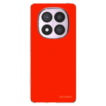 Picasee silikonski prozorni ovitek za Xiaomi Redmi Note 14 Pro 4G - Maranello Red