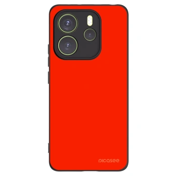 Picasee silikonski črni ovitek za Xiaomi Redmi Note 14 4G - Maranello Red