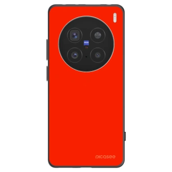 Picasee silikonski črni ovitek za Vivo X200 Pro - Maranello Red